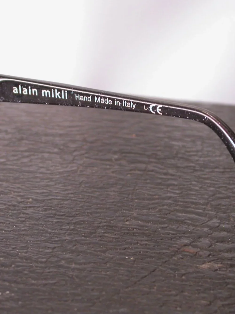 Alain Mikli Blue Pearl Galaxy Stripe Stylish Eyeglasses Frames Hand Made in Ital